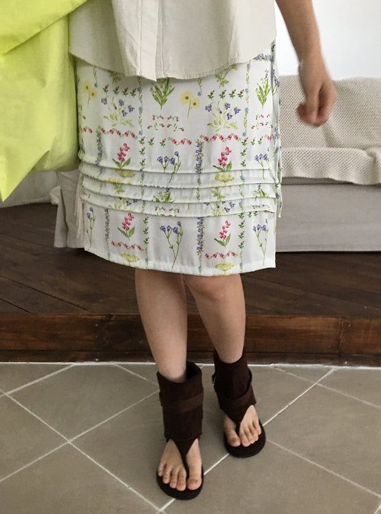 BAON（バオン）の「Hashita Flower Chiffon Mini Skirt（Skirts）」