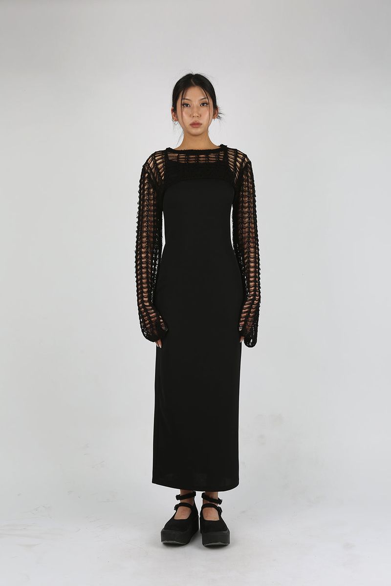 NET SUMMER KNIT BOLERO