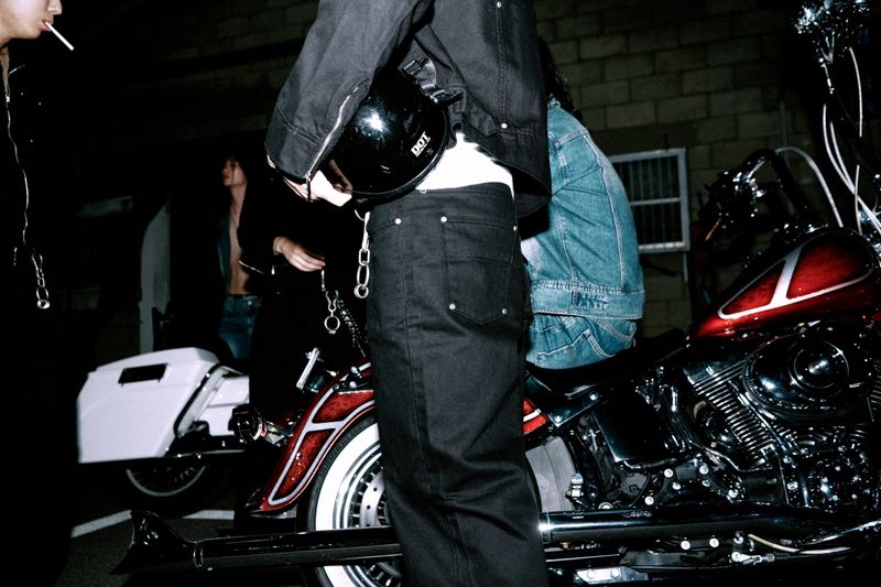 SEMI WIDE PANTS BLACK