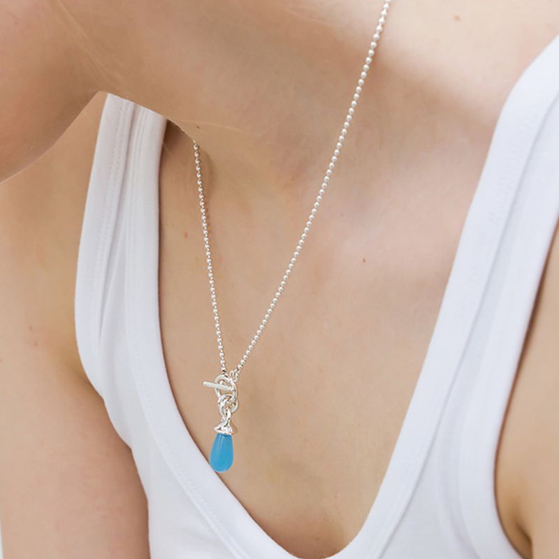 FLIT(フィリット)の「LUMP OF WATER DROP NECKLACE(Accessories)」