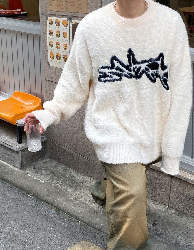 No.0486 S wing angora KNIT (5color)