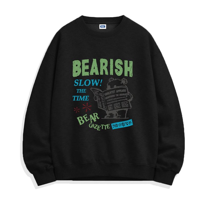 bearish sweatshirts (4color)