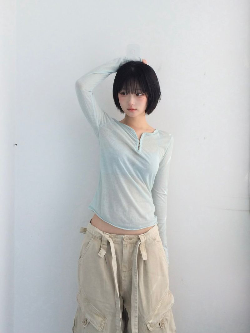Pocket cargo strap pants