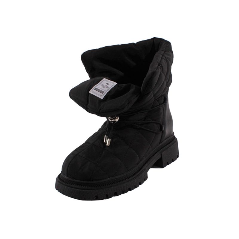  Hi Diamond Quilted Padded Boots _B5559