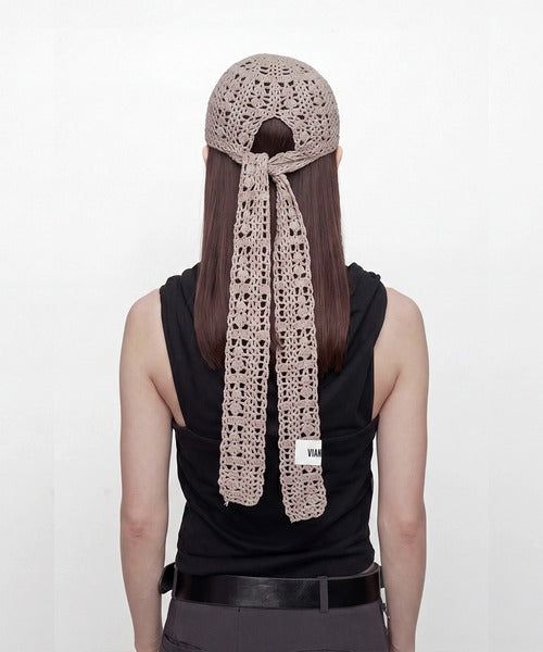 OPEN KNIT CAP