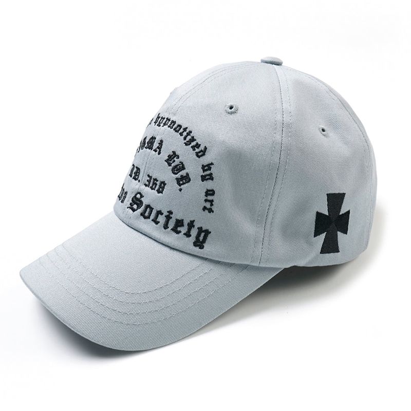 STIGMA(スティグマ)の「22 GOTHIC BASEBALL CAP GREY BLUE(Hats)」