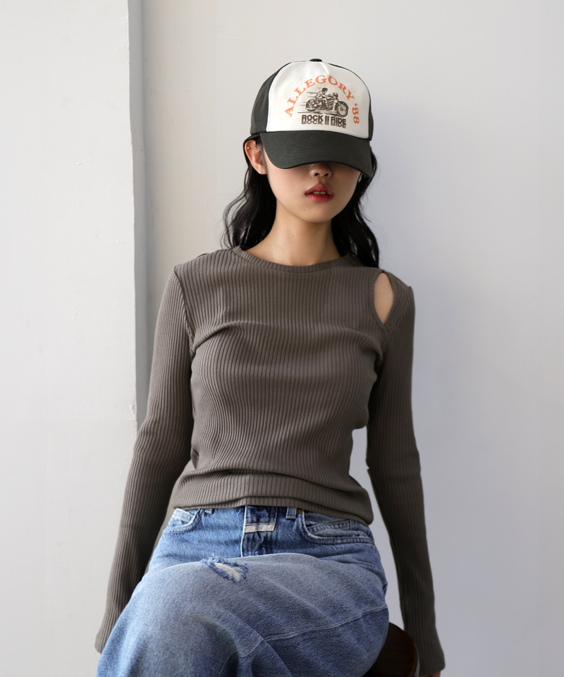 Allegory 88 ball cap - Ivory / Deep Khaki