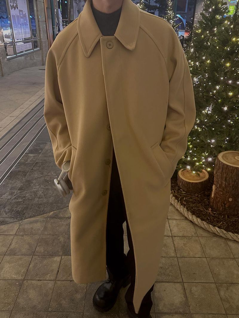 ASCLO Benia Raglan Long Coat (3color)