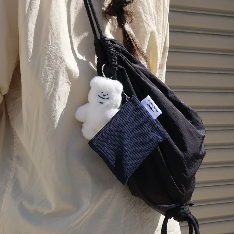 Mini keyring pouch 'evening sky'