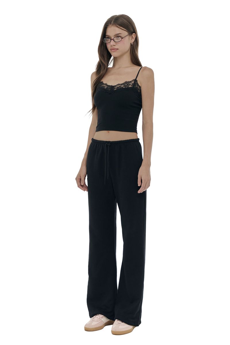Cream donuts sleeveless, Black