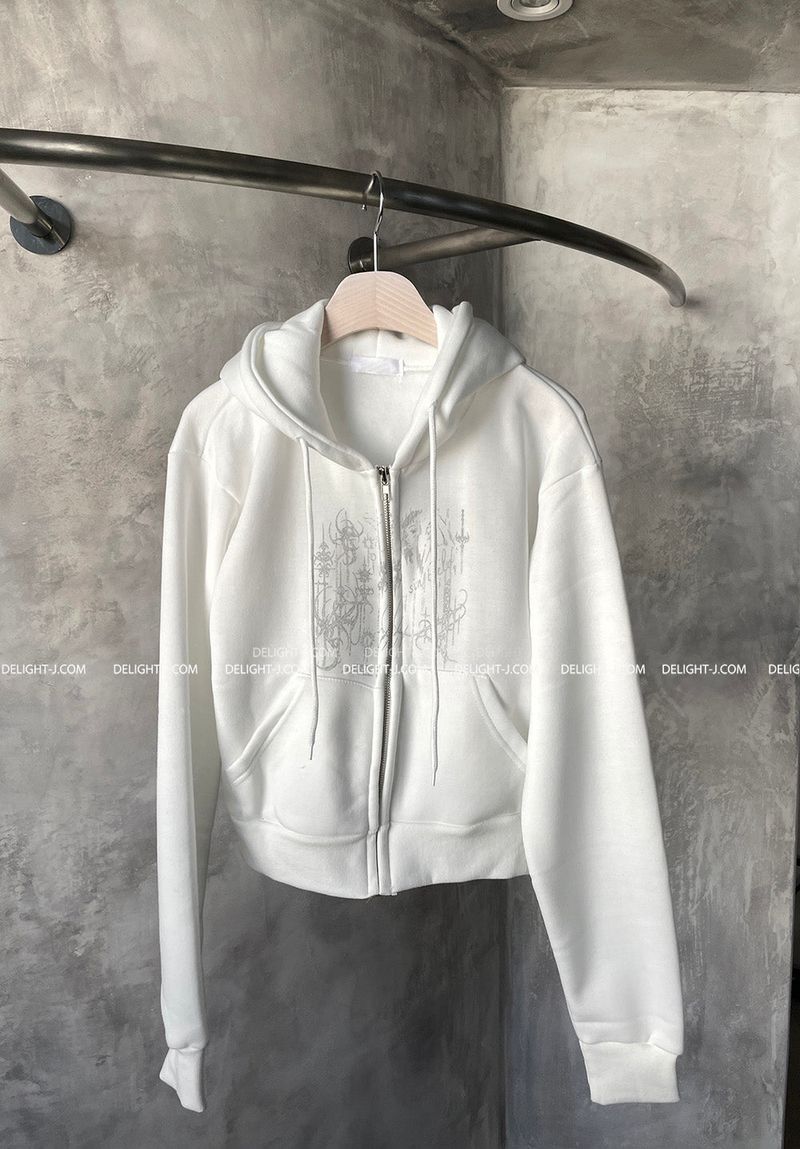 Recording Fleece Hood Zip-Up