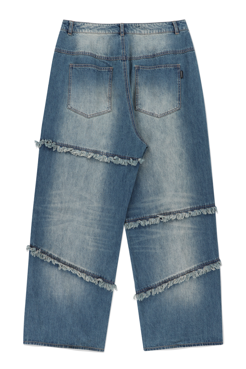 REPAIRED WIDE JEAN