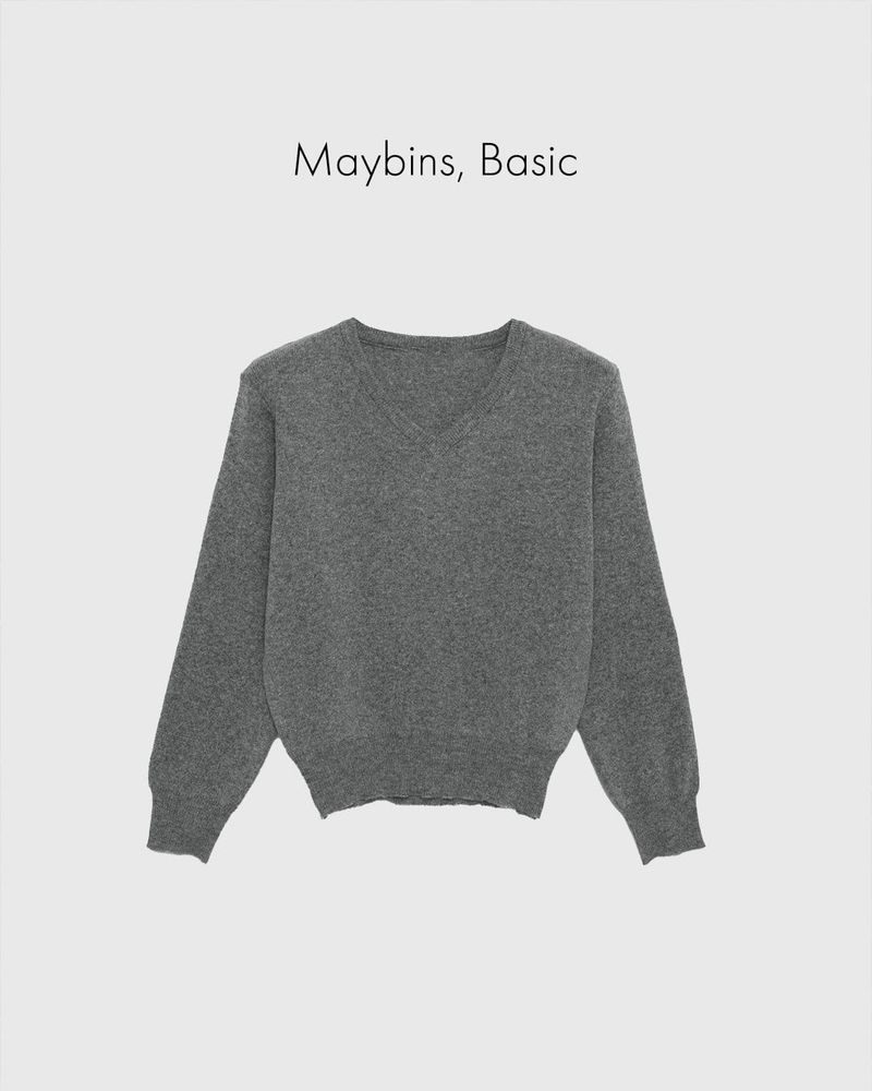 [MADE] Posel V-neck knitwear