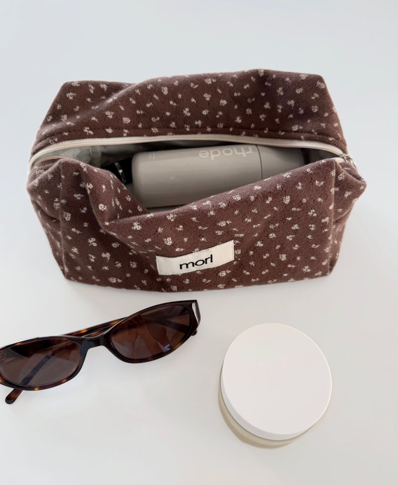 Bread pouch (Flower/Brown)