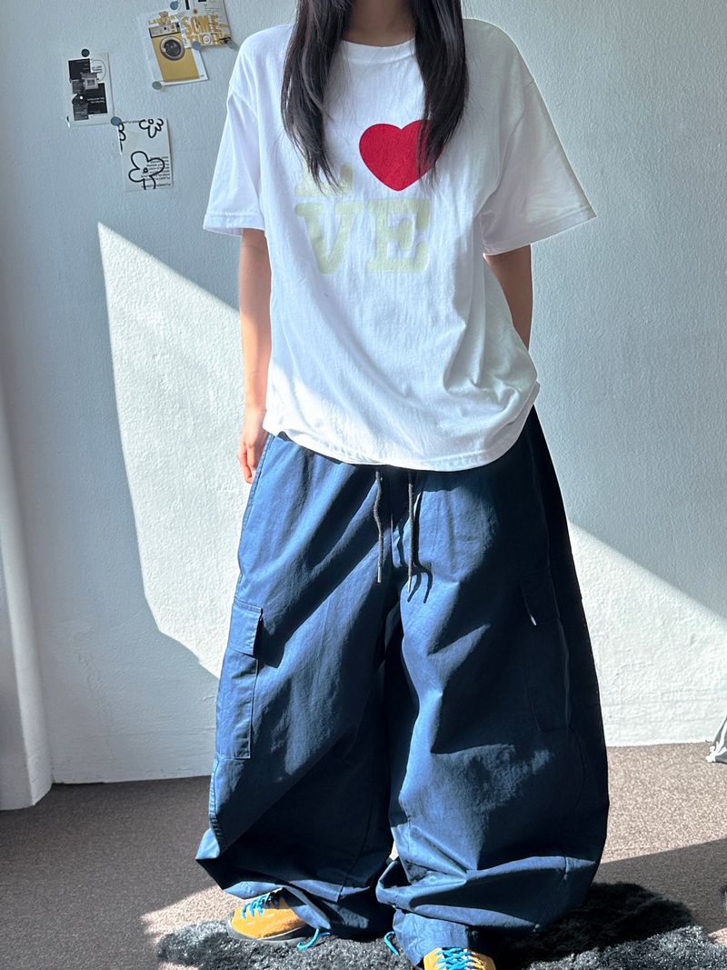 Molpure Cargo Balloon Fit Pants 4color