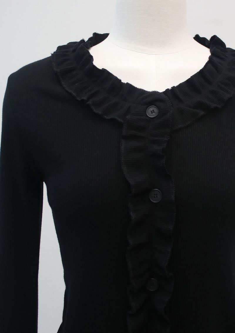 lady frill cardigan 