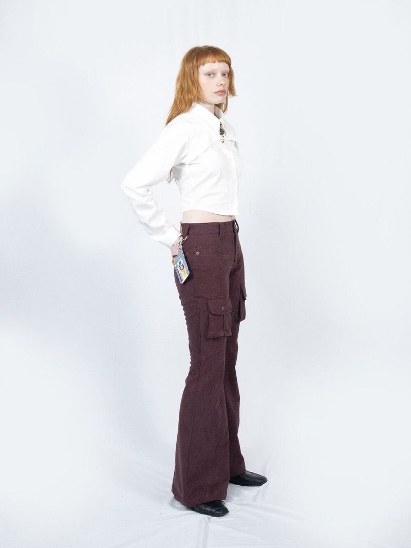 Crop Double Collar Shirts (White)