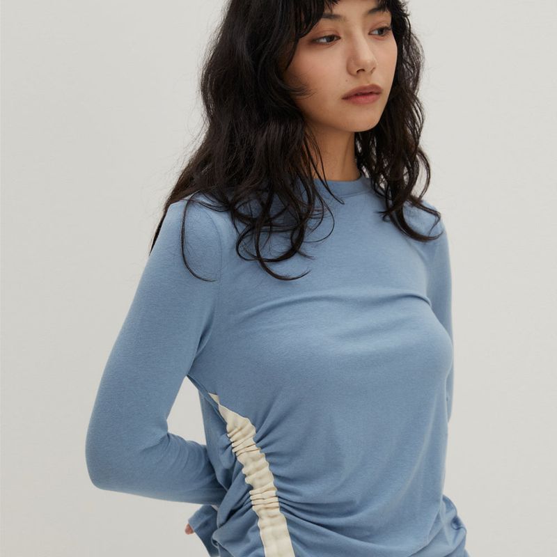 Side String T/Shirts S/Blue