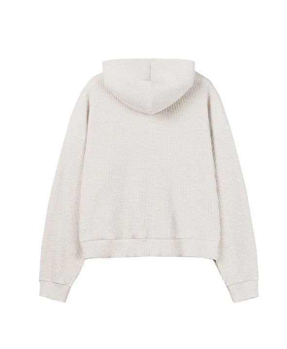 Fron Waffle Burton Hood Zip-Up