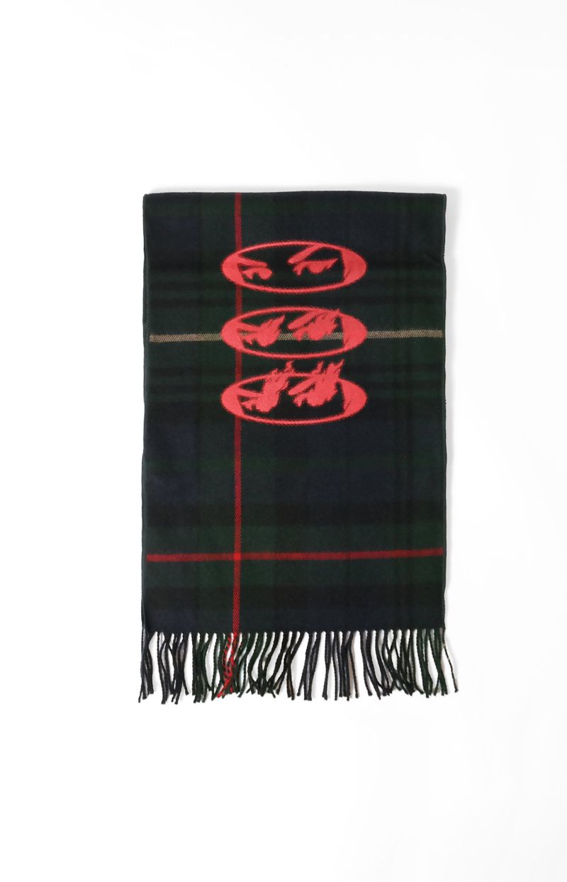 Eye muffler Check green