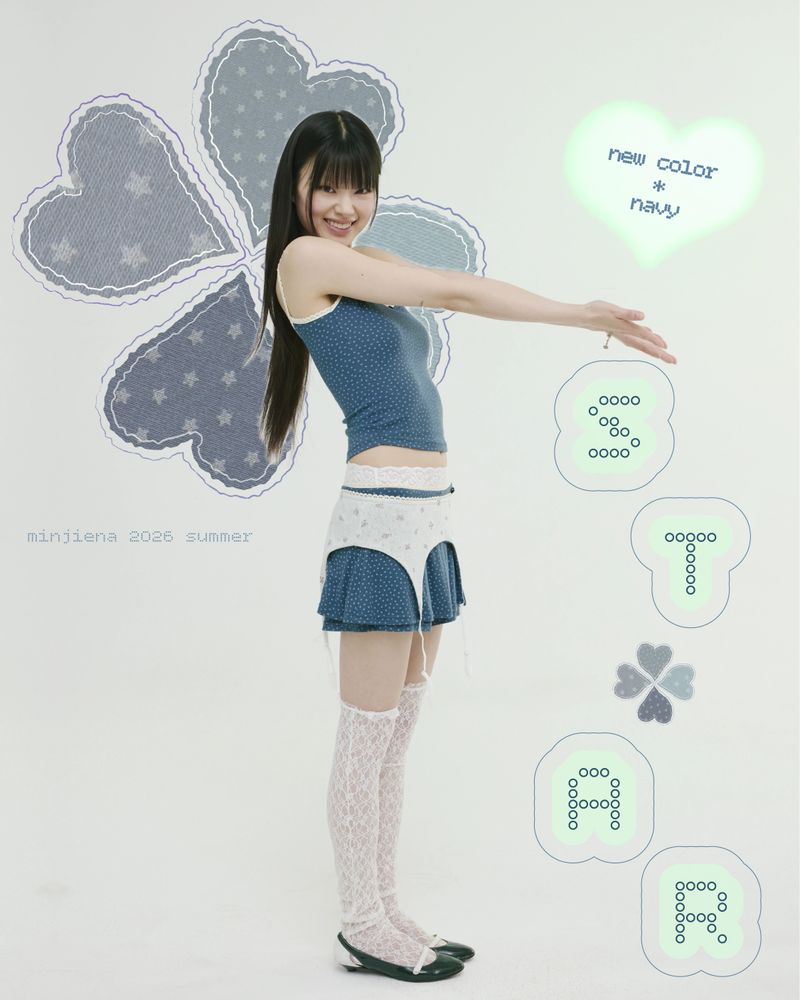 star sleeveless navy