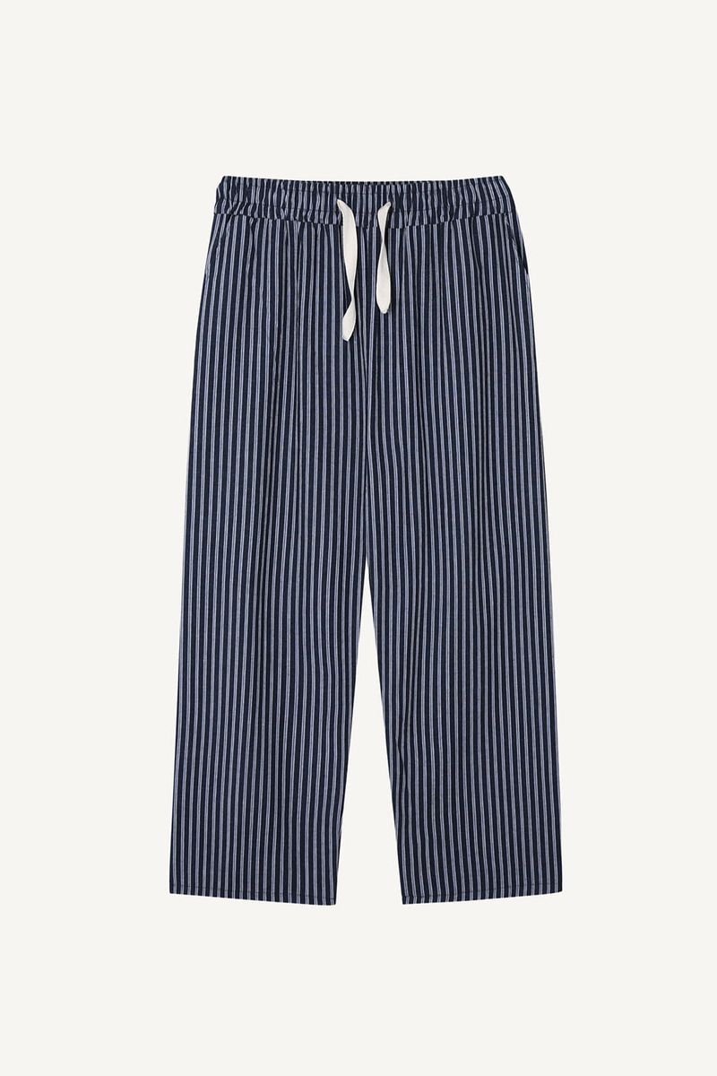Sun stripe banding pants