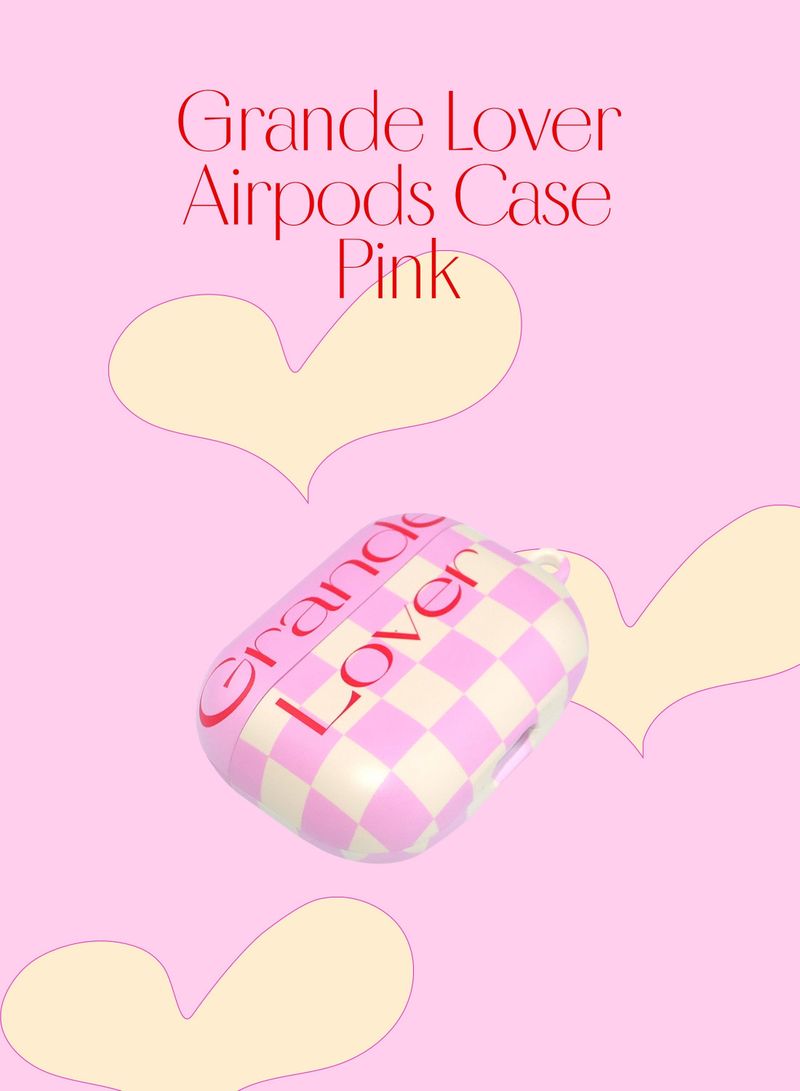Grande Lover Airpods Case (Pink)