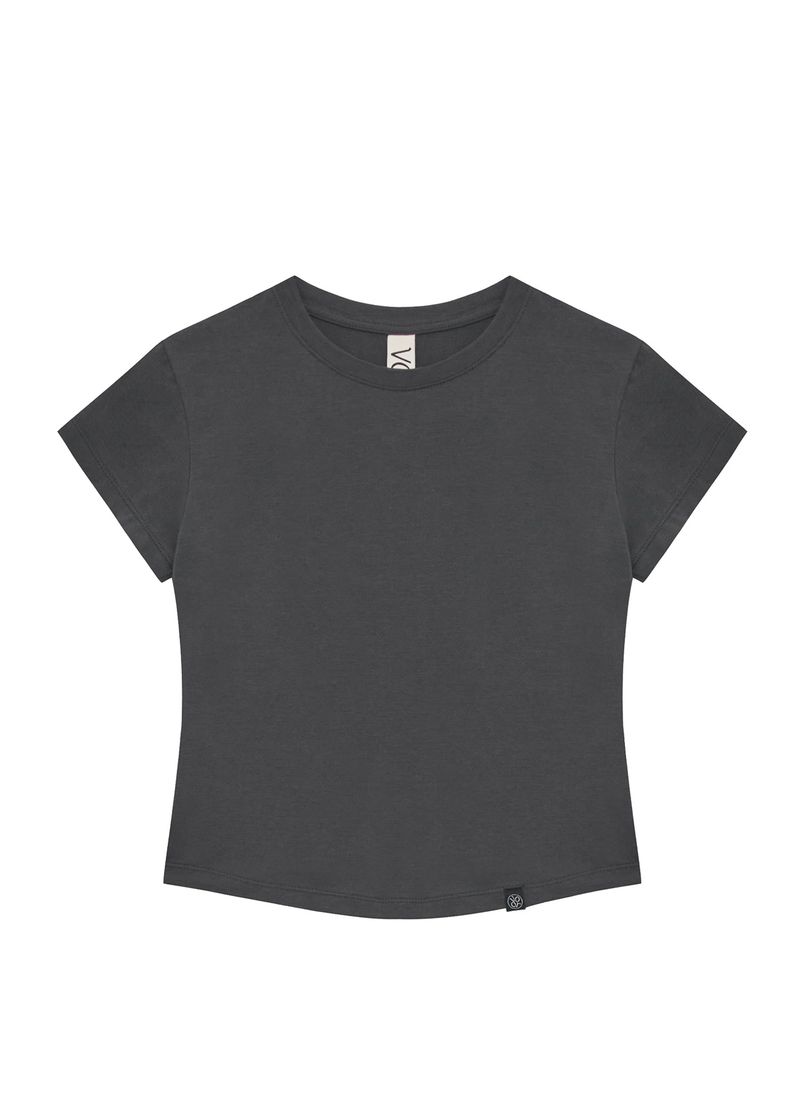 Bio Cotton T-Shirt_Charcoal