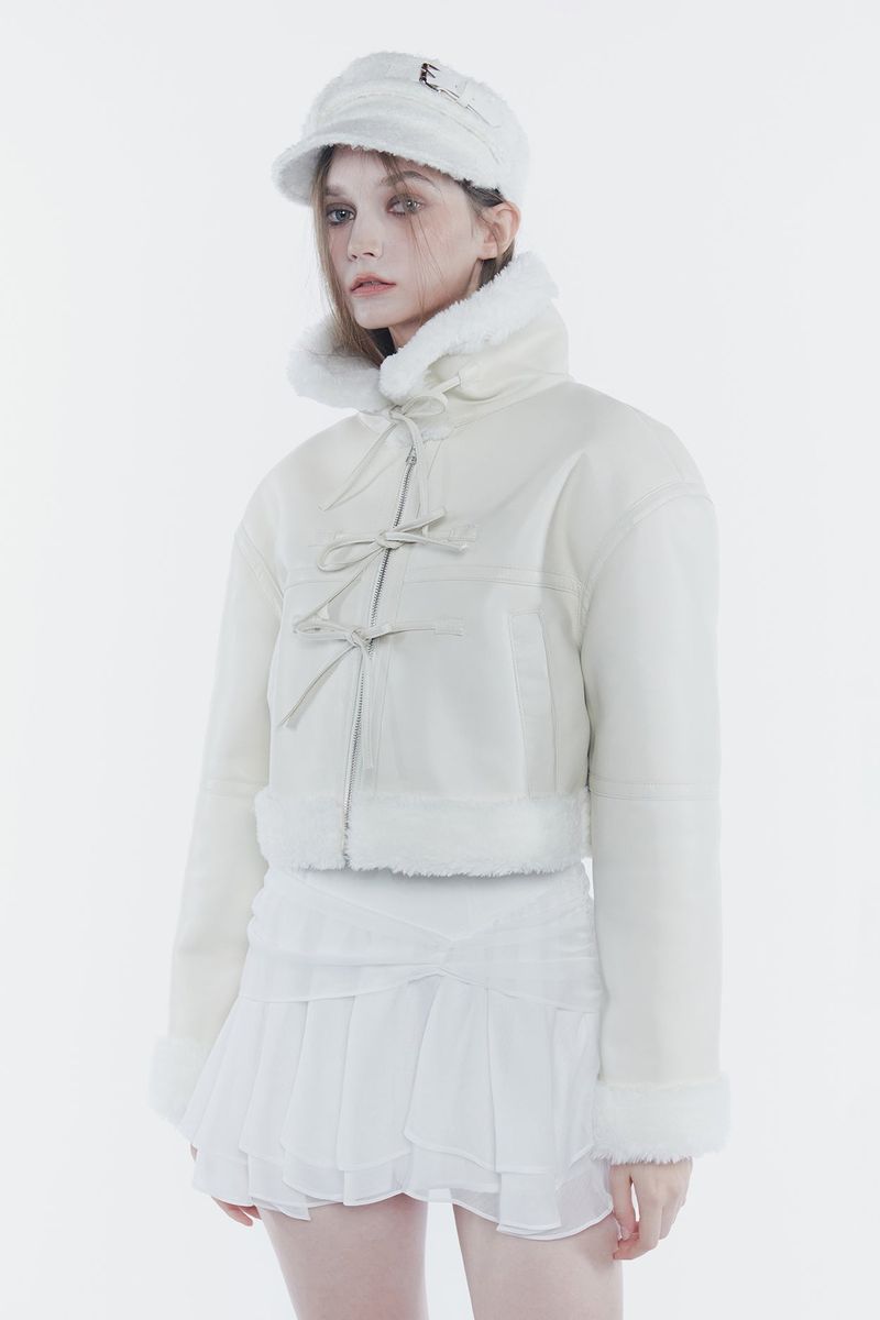 LUCY MUSTANG JACKET cream