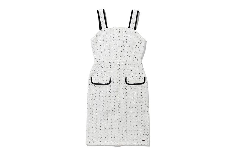 PURE TWEED DRESS_WHITE