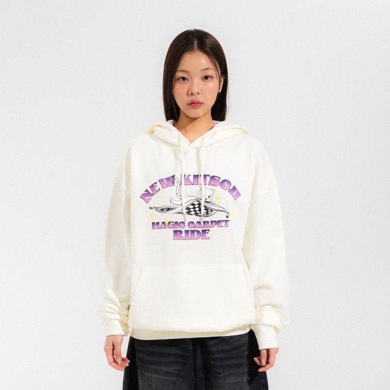 NEWKITSCH(ニューキッチジェネレーション)の「MAGIC CARPET HOOD TEE-IVORY(Tops)」