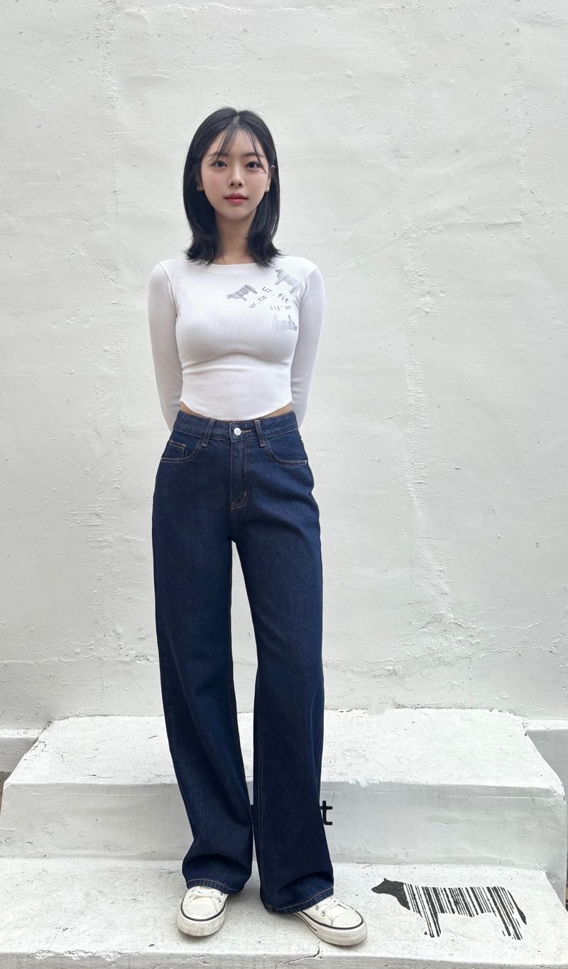ur.fit(オールフィット)の「DARK BLUE CLASSIC DENIM PANTS code 18316(Pants)」