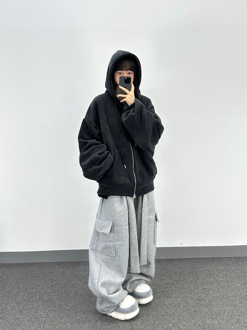 ボールドストラップフリースパンツ