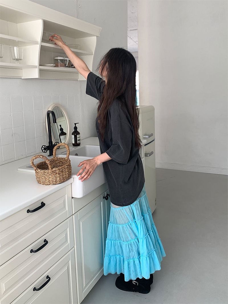 CANCAN LAYERED SKIRT DRESS (3C)