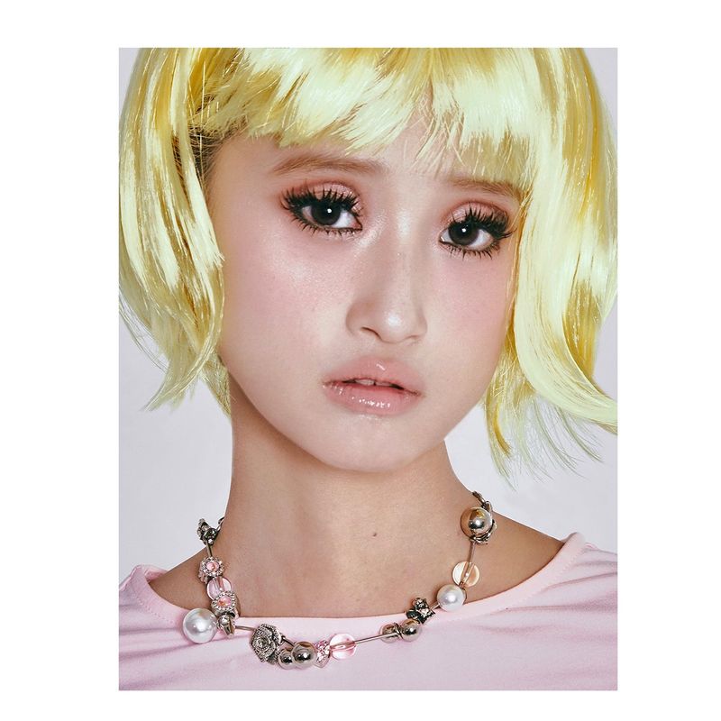 Ball bar necklace