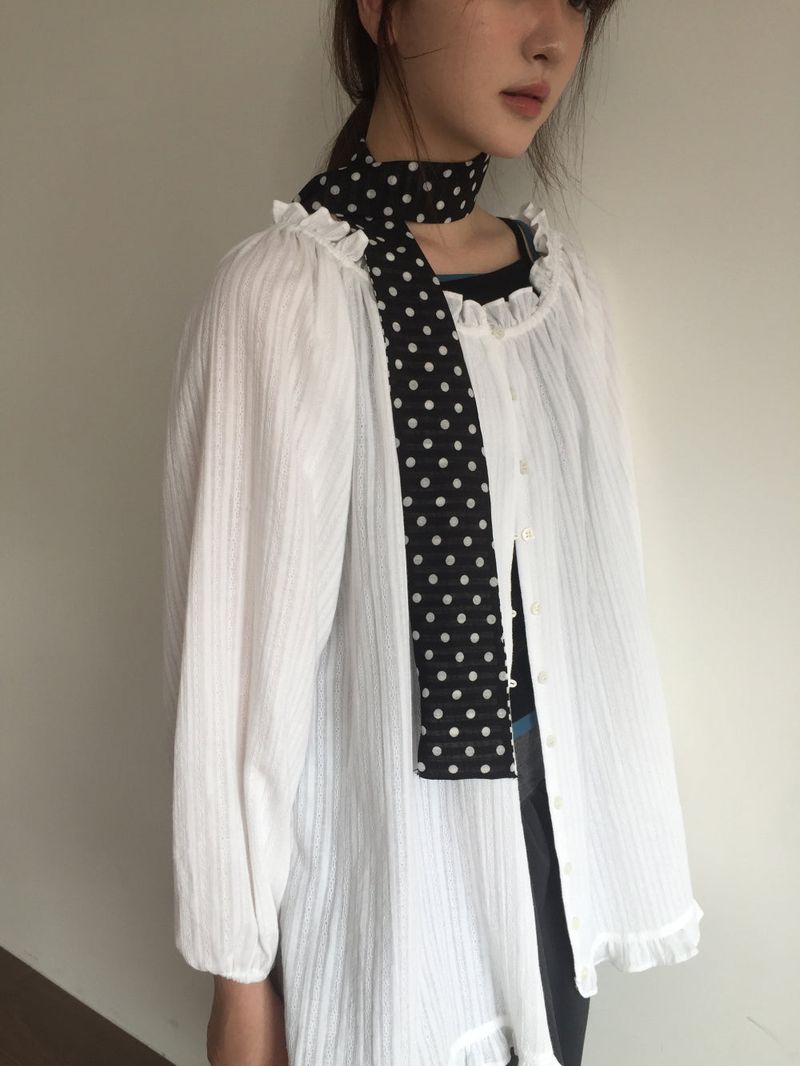 Dual Dot Scarf (1color)