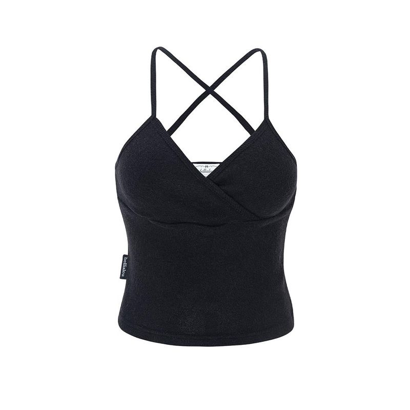 Bellialeu（ベルリアル）の「CLOUDY CAMISOLE-BLACK（Tops）」
