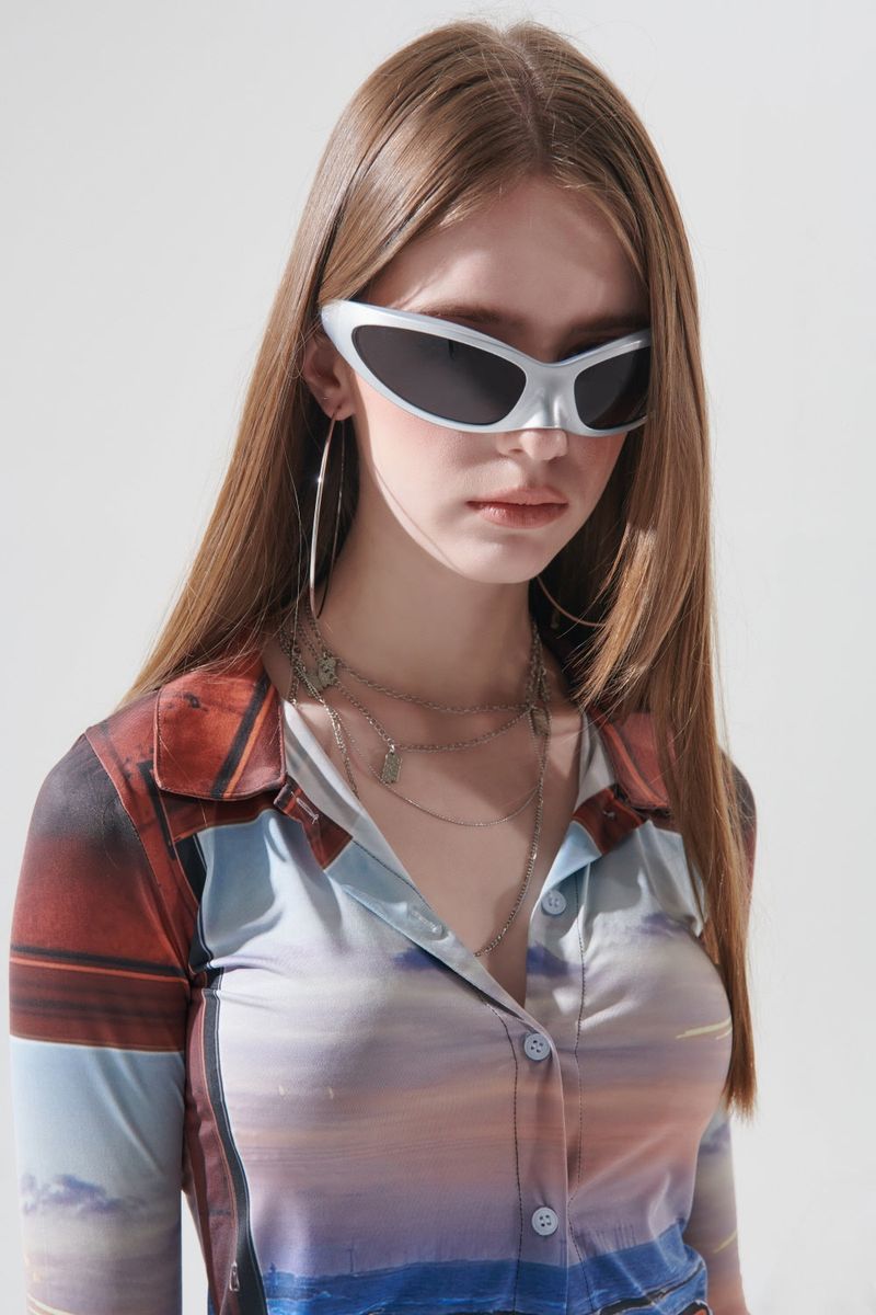 SUNSET COLLAR T-SHIRT