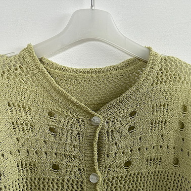 Windy Hill Punching Summer Cardigan