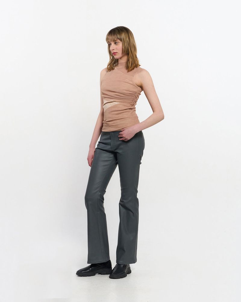 Layered Sleeveless _ BEIGE