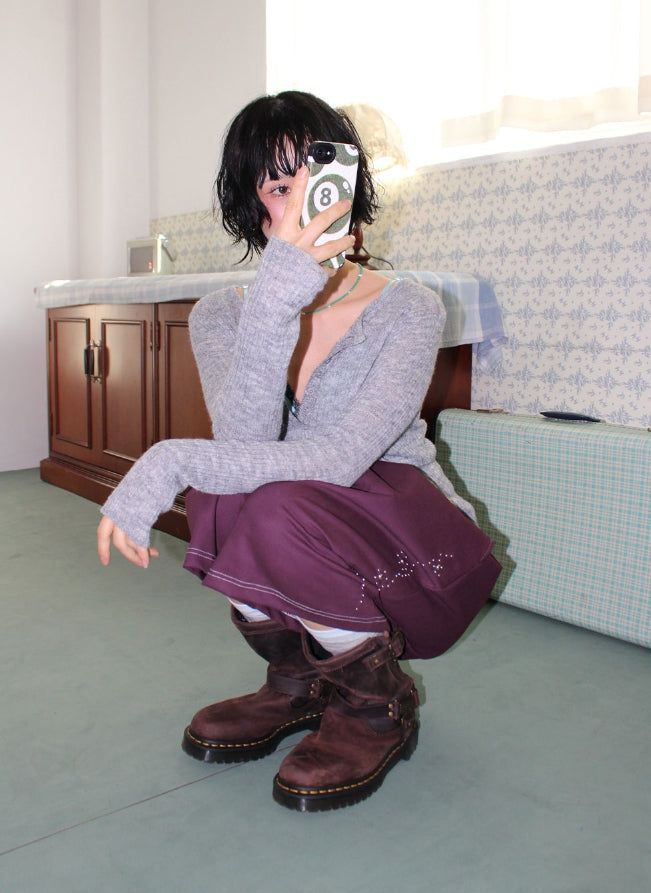 STUD LINE BERMUDA PANTS
