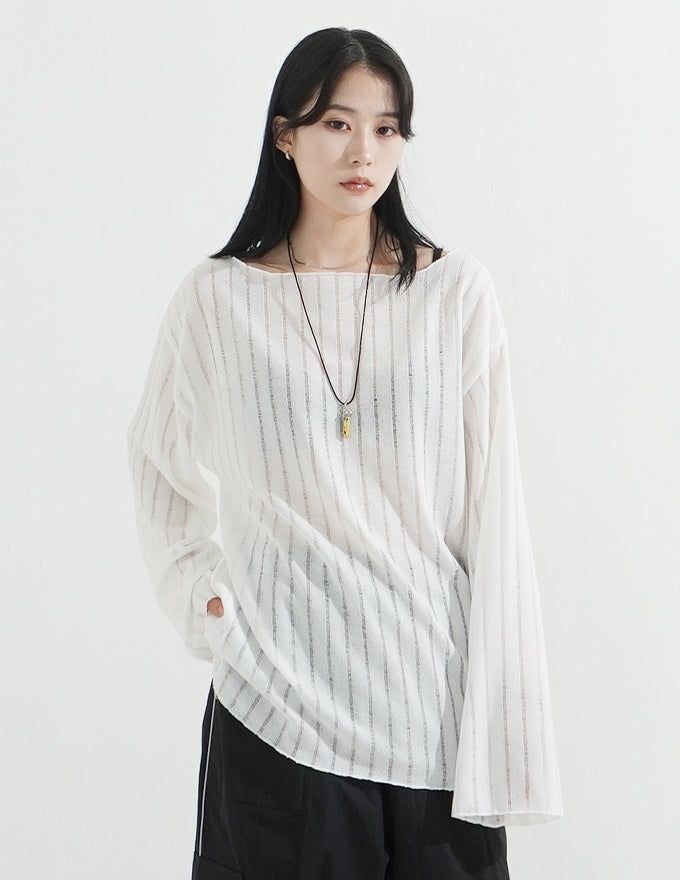 See-through Scotch Knit