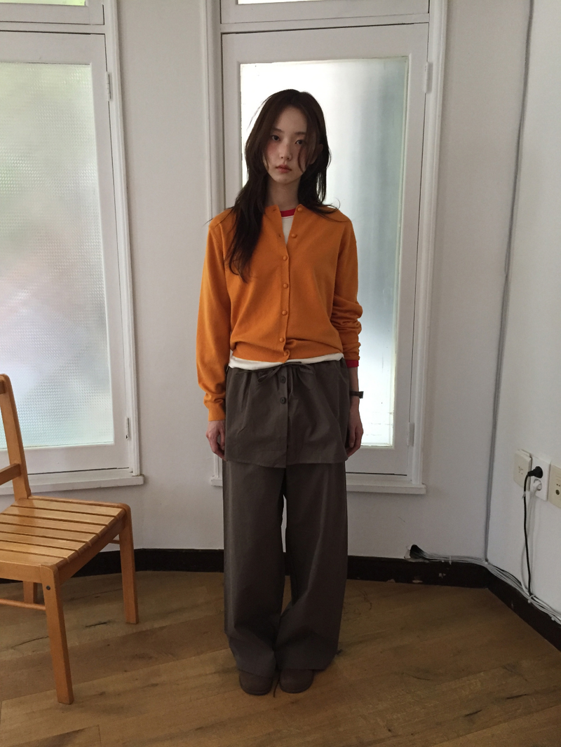 DUGGY（ダギー）の「Spoog skirt pants (2color)（Pants）」