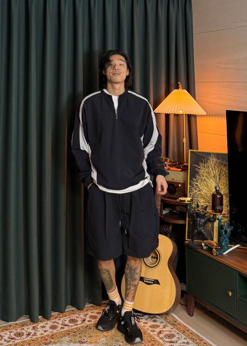 Side Pin-Tuck Shorts 2COLOR