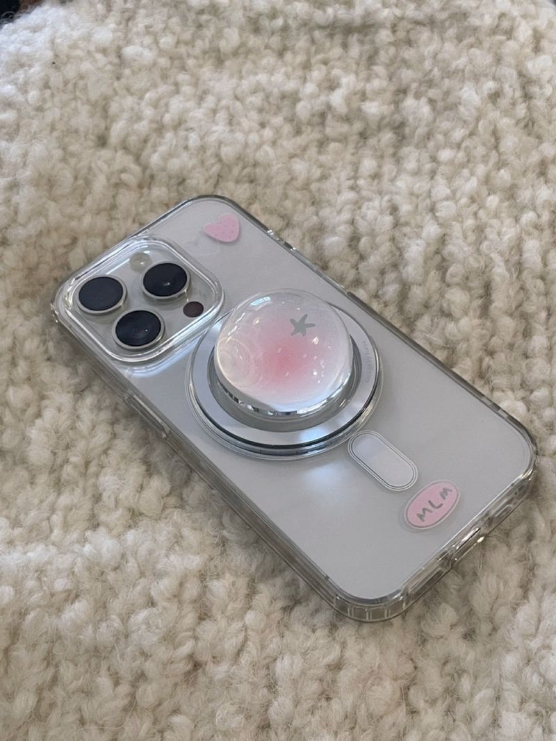 Blush berry Half-dome Magsafe Smart tok
