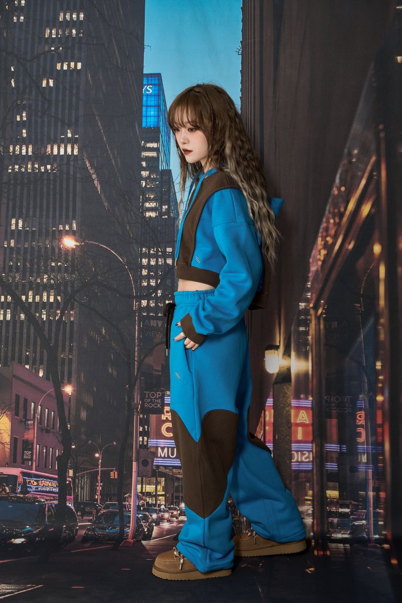 HEART JOGGER PT (BLUE)