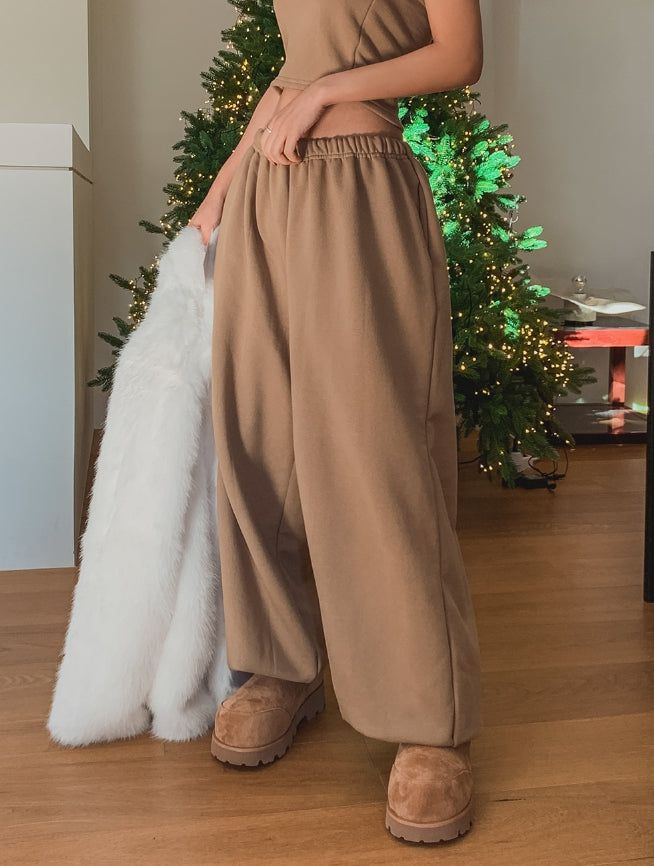 Moana Heavy Pile Top Jogger Set