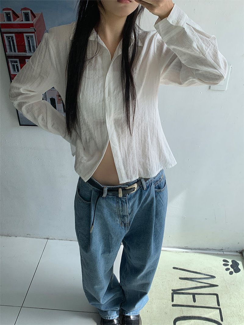 FORMAL PINTUCK JEANS
