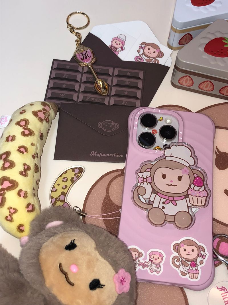 MAFAVARCHIVE（マイフェイブアーカイブ）の「ショコラン ee マグセーフトック（スマホグッズ/小物）」