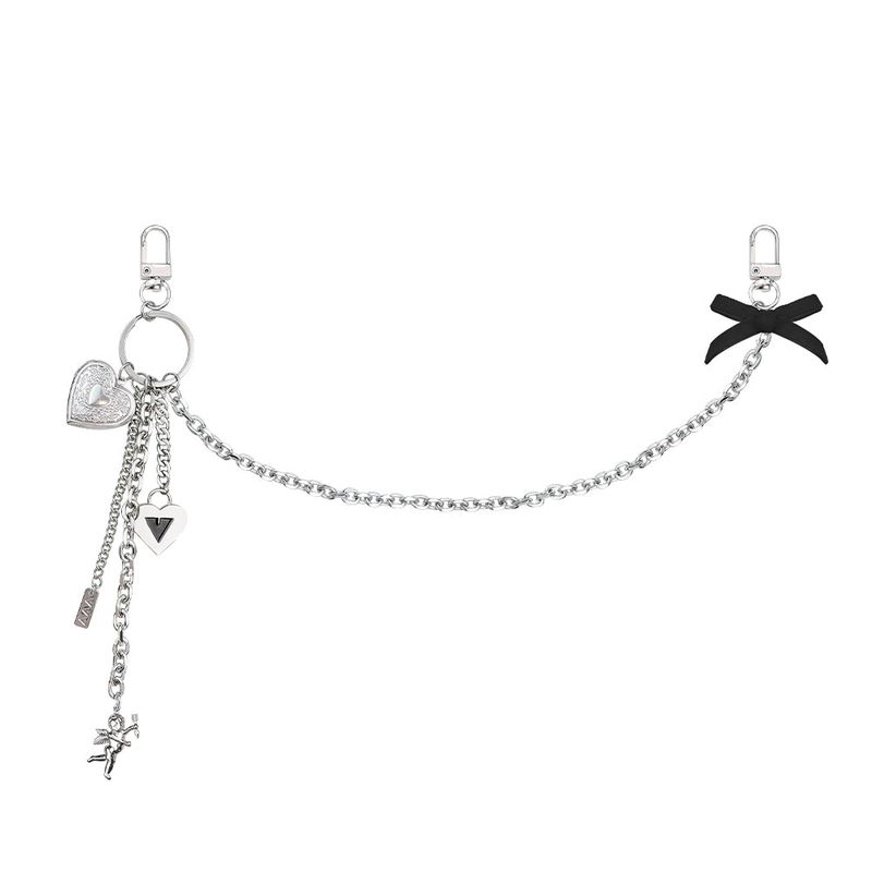 VVV（ブイブイブイ）の「Heart Ribbon Angel Chain Strap Keyring（Toys/Key Holders）」